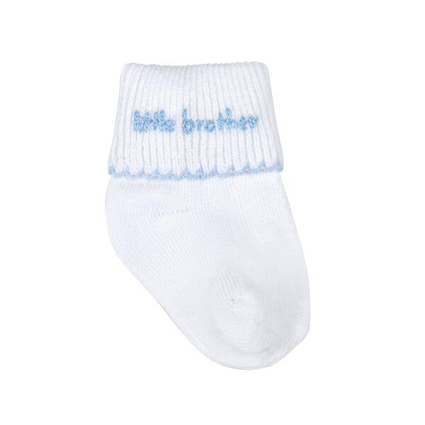 Magnolia Baby Little Brother/Little Sister Emb Socks NB 1314 -SOX 5206