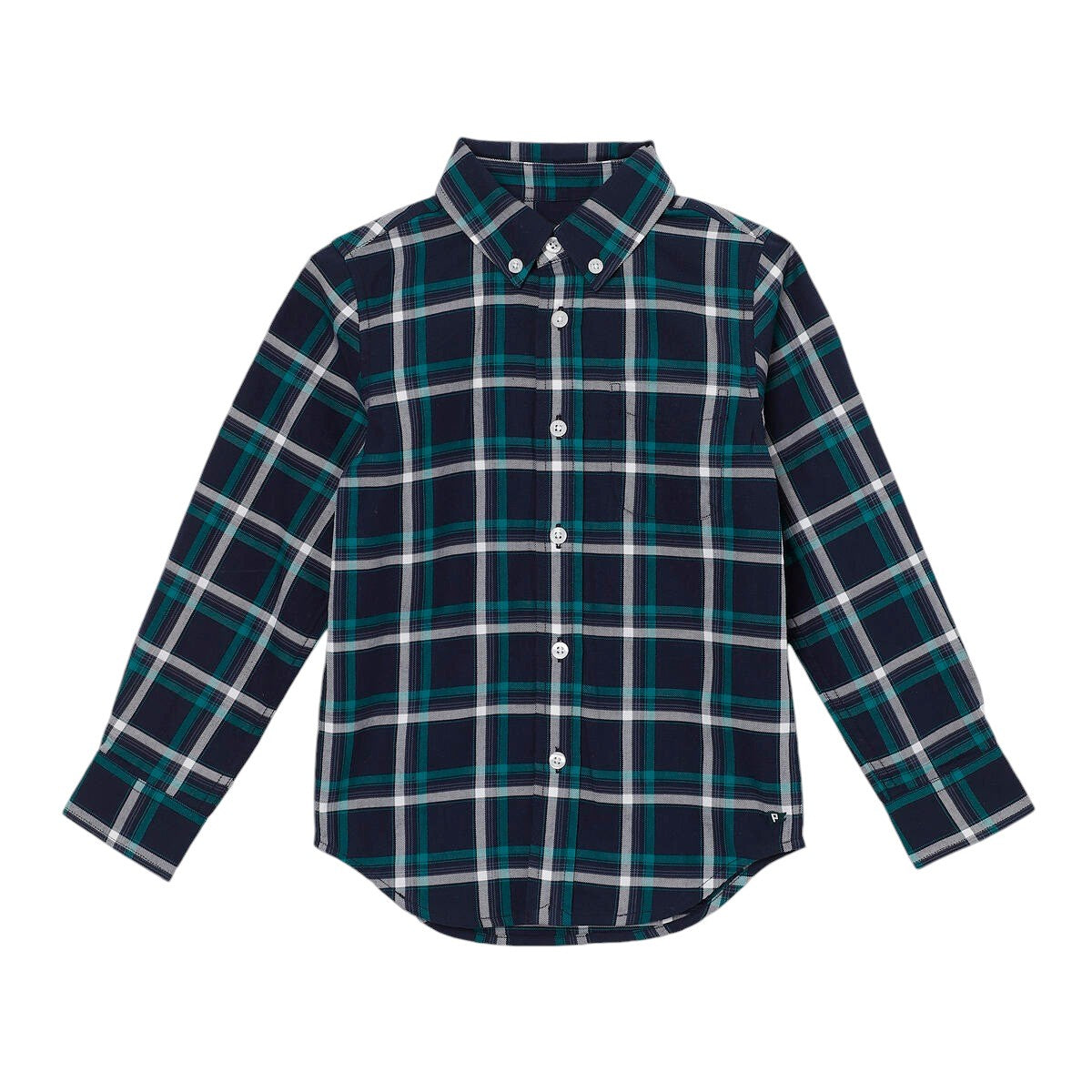 Pedal Navy Plaid Shirt 34252 5109