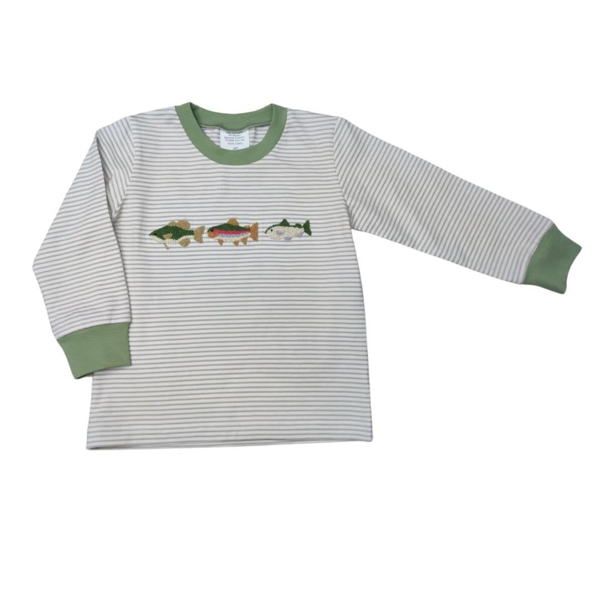 Whimsy Bay Fish Trio Shirt 093 5108