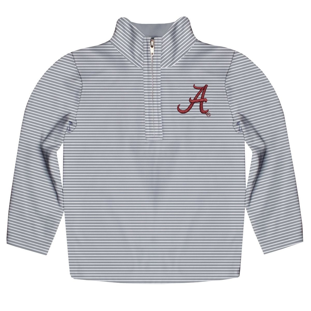 Vive La Fete Alabama Crimson Tide Embroidered Gray Stripes NALA1_STQP1574 5205