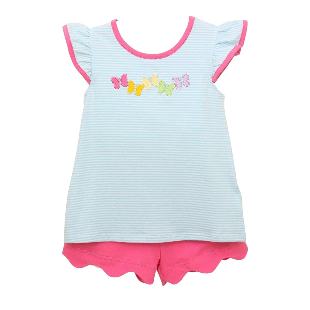 Trotter Street Kids Butterfly Short Set TSK-01698 5202