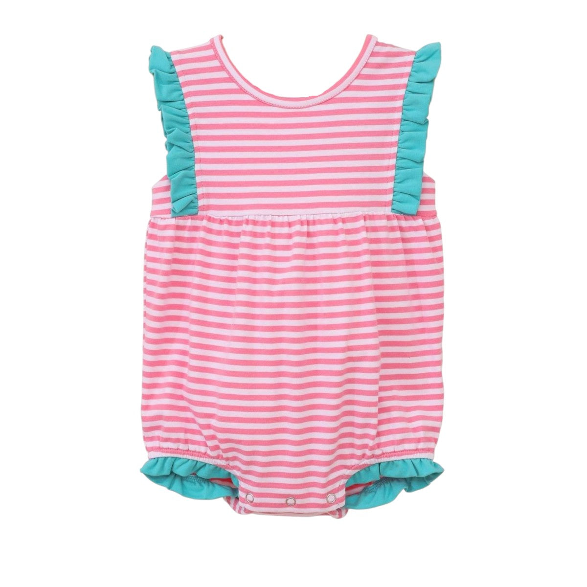 Trotter Street Kids Josie Bubble Pink Stripe/Teal TSK-01874 5201