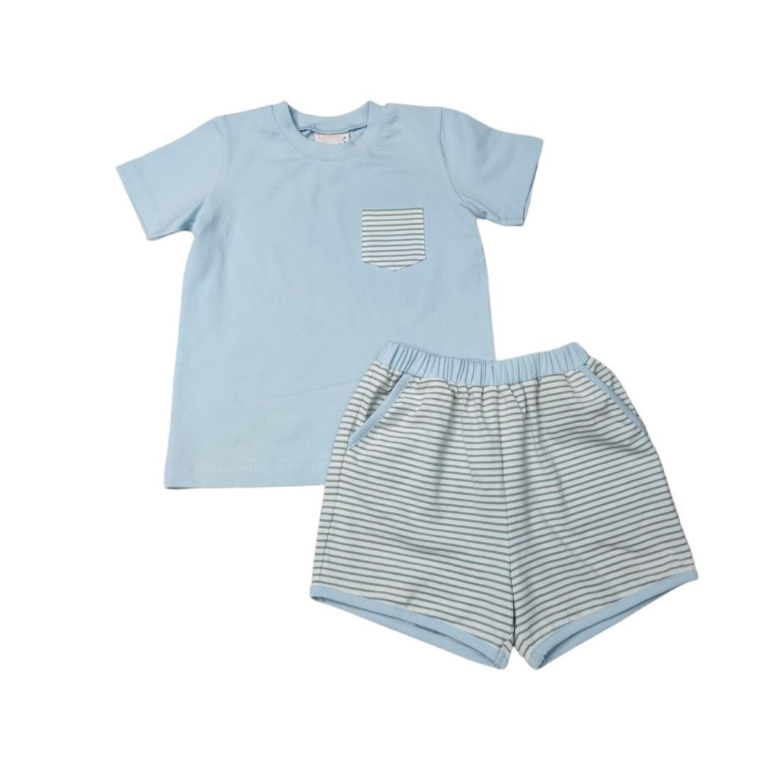 Whimsy Bay Stinson Stripe Short Set WBS25-62 5201