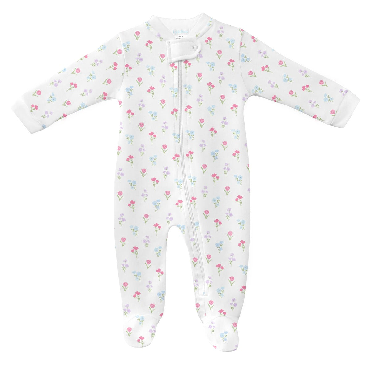 Lyda Baby Zipper Footie PP600 5202