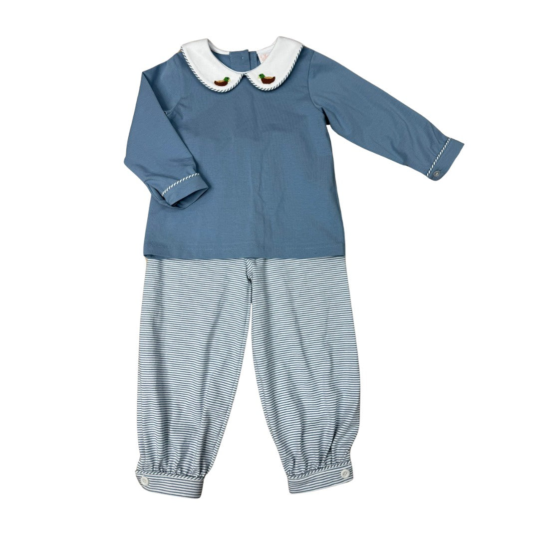 Whimsy Bay Bitty Mallard Boy Bubble Pant Set WBF25-74 5207