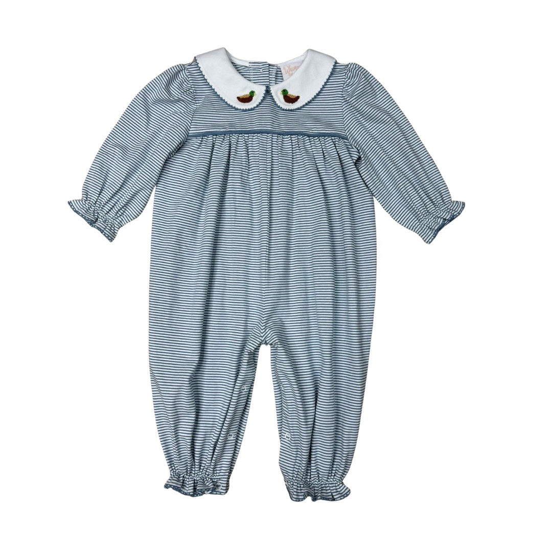 Whimsy Bay Bitty Mallard Harriet Collared Romper WBF25-72 5207