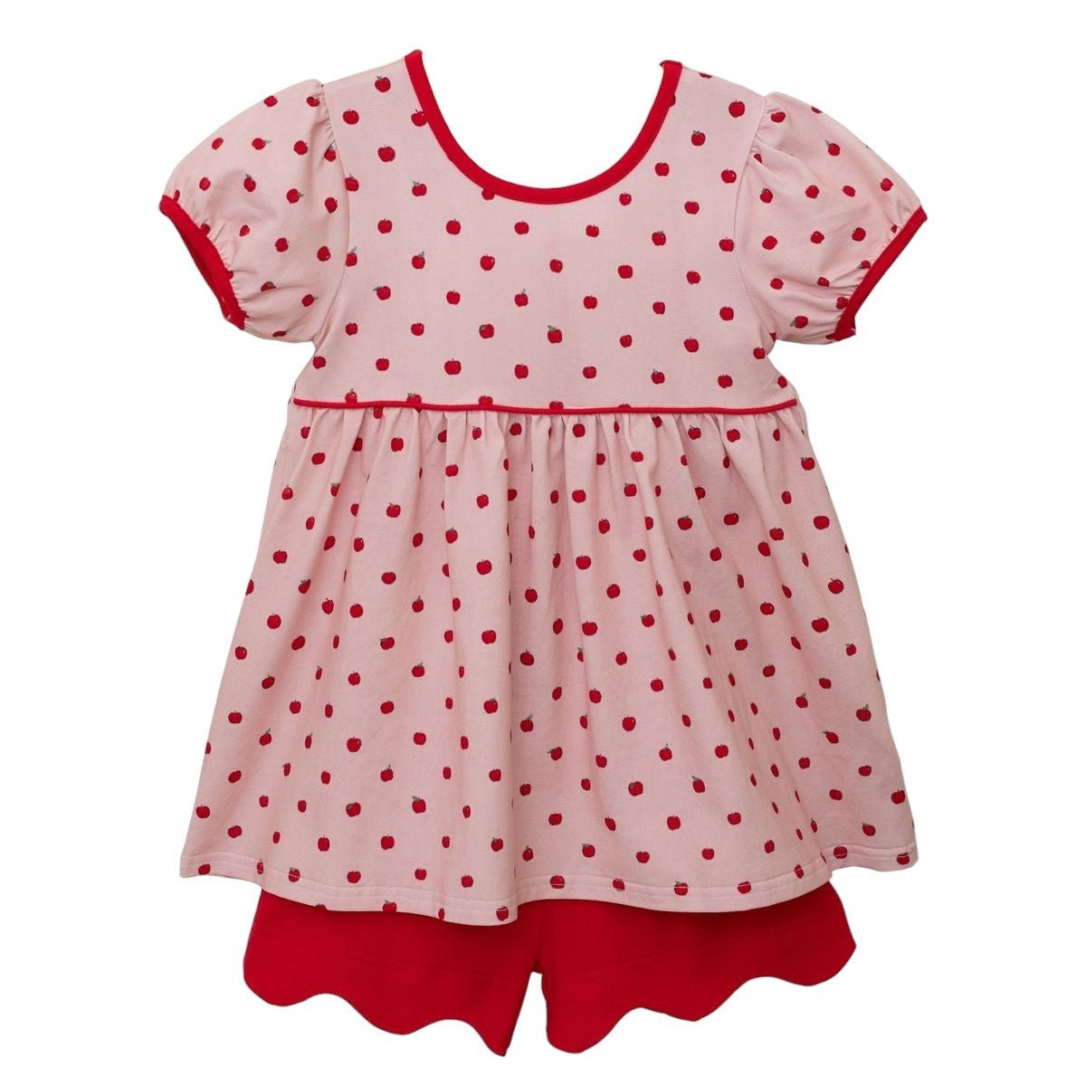 Trotter Street Kids Apple Print Short Set TSK-02521 5206