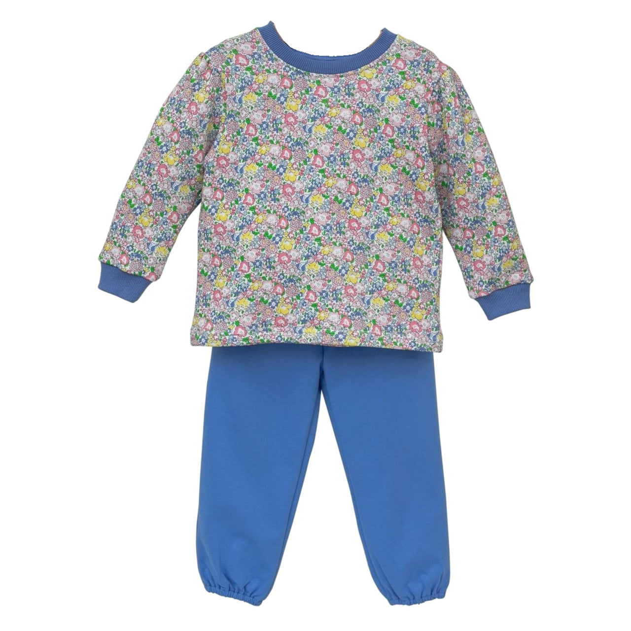 Trotter Street Kids Floral French Terry Set TSK-02180 5207