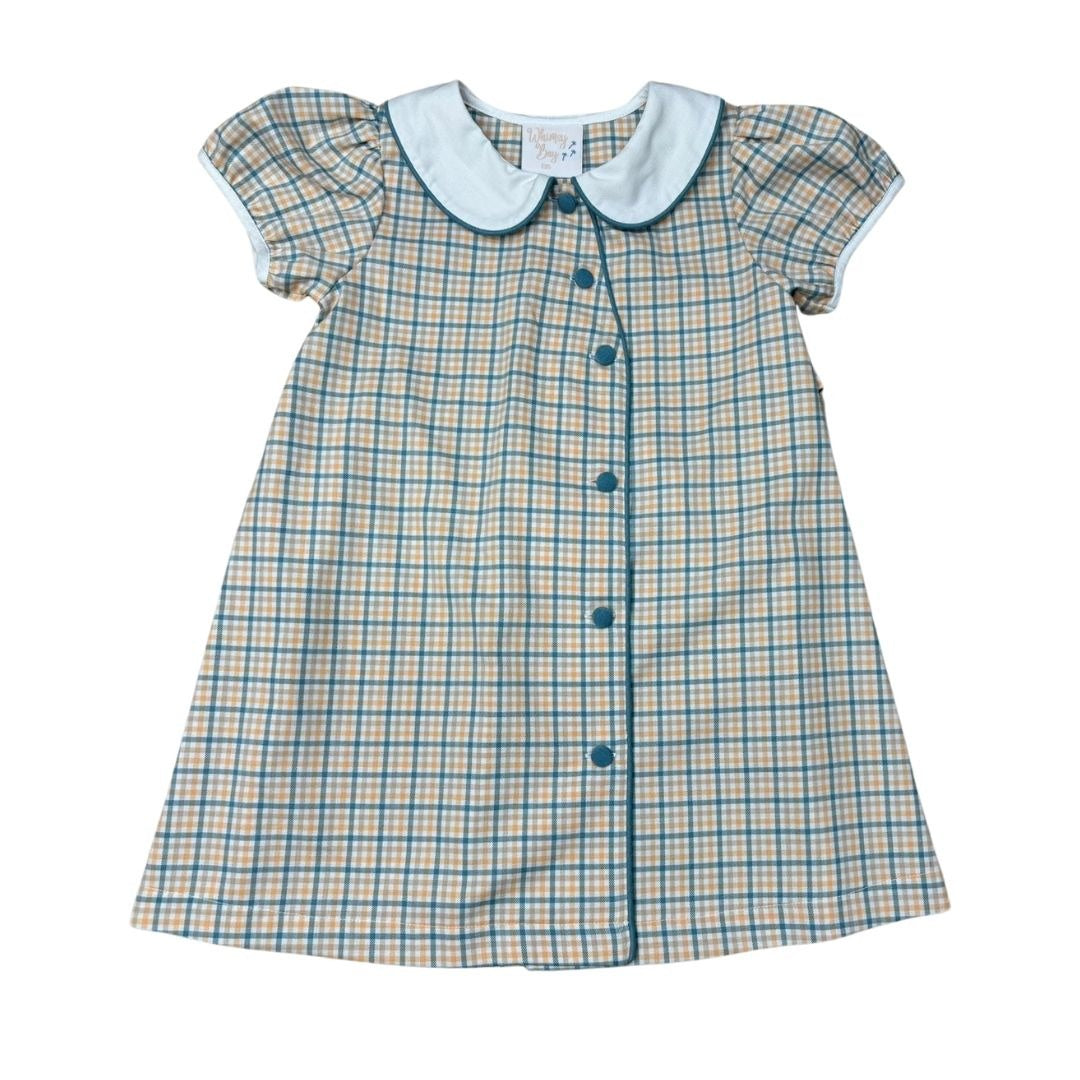 Whimsy Bay Jackson Plaid Shirley Dress WBF25-160 5207