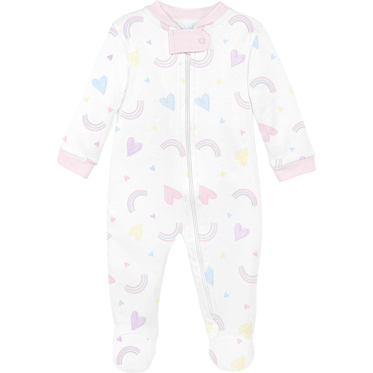 Lyda Baby Zipper Footie Spring 26 PP600SS 5301