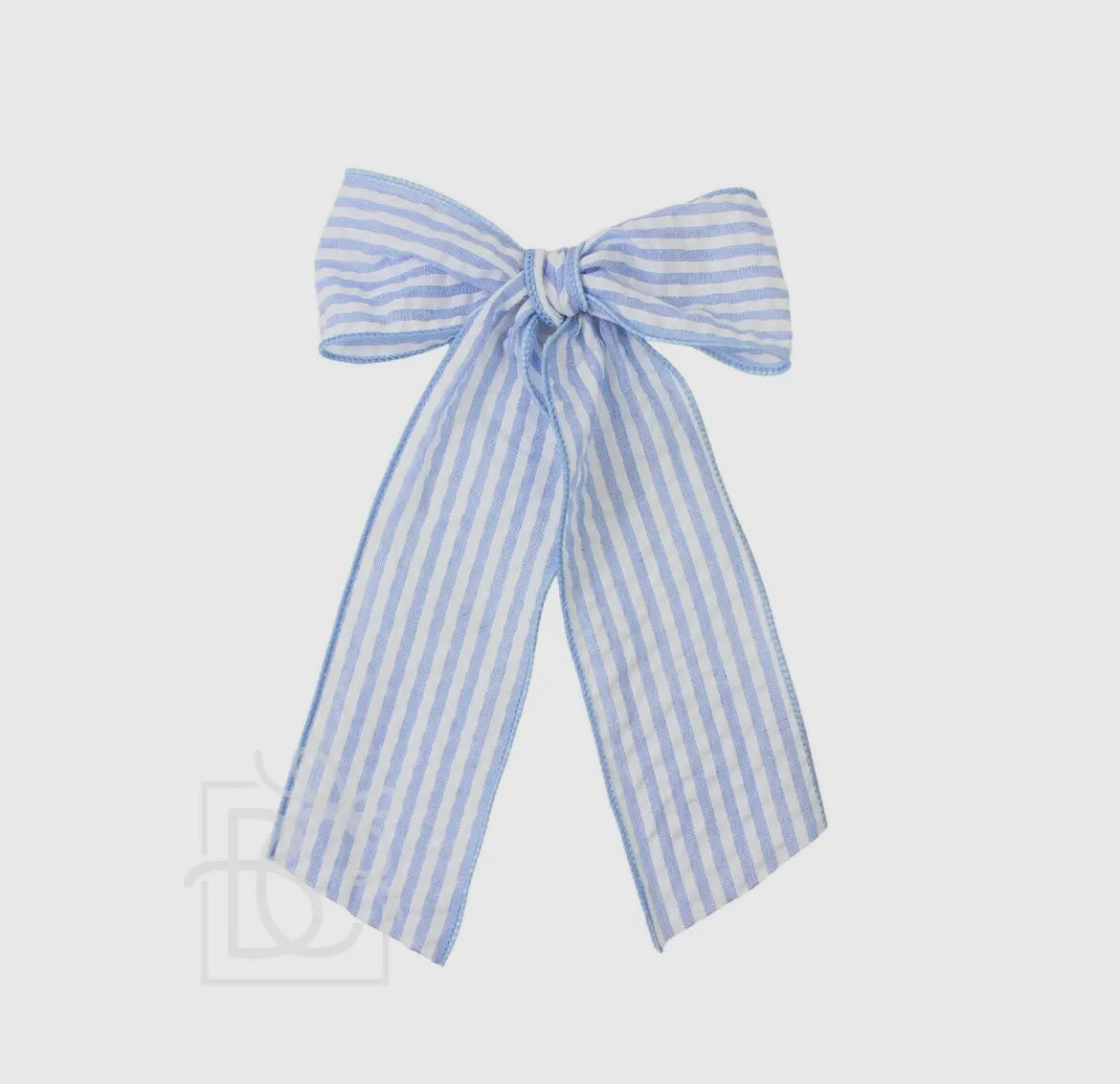 Beyond Creations Seersucker Tail Bow