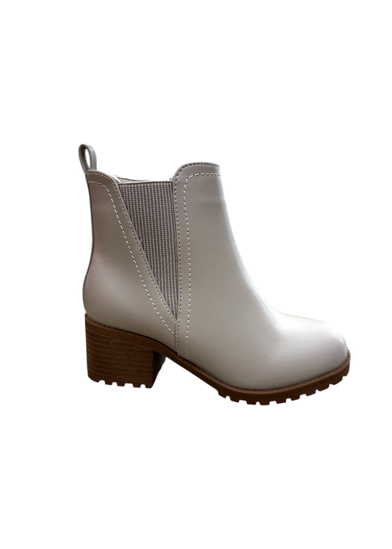 Mia Little Pratt-A Beige Bootie