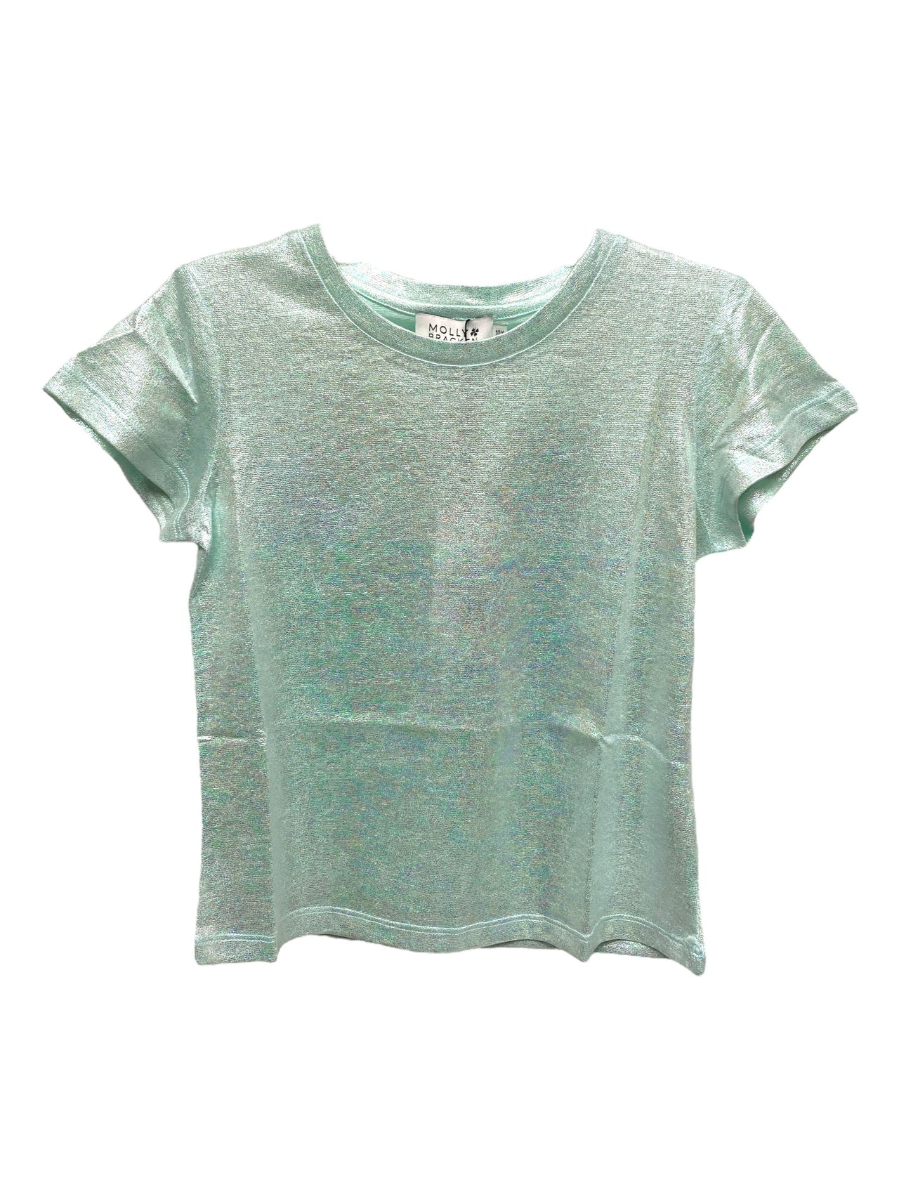 Molly Bracken Aqua Girls Knitted Tee MMTS103DP 5202