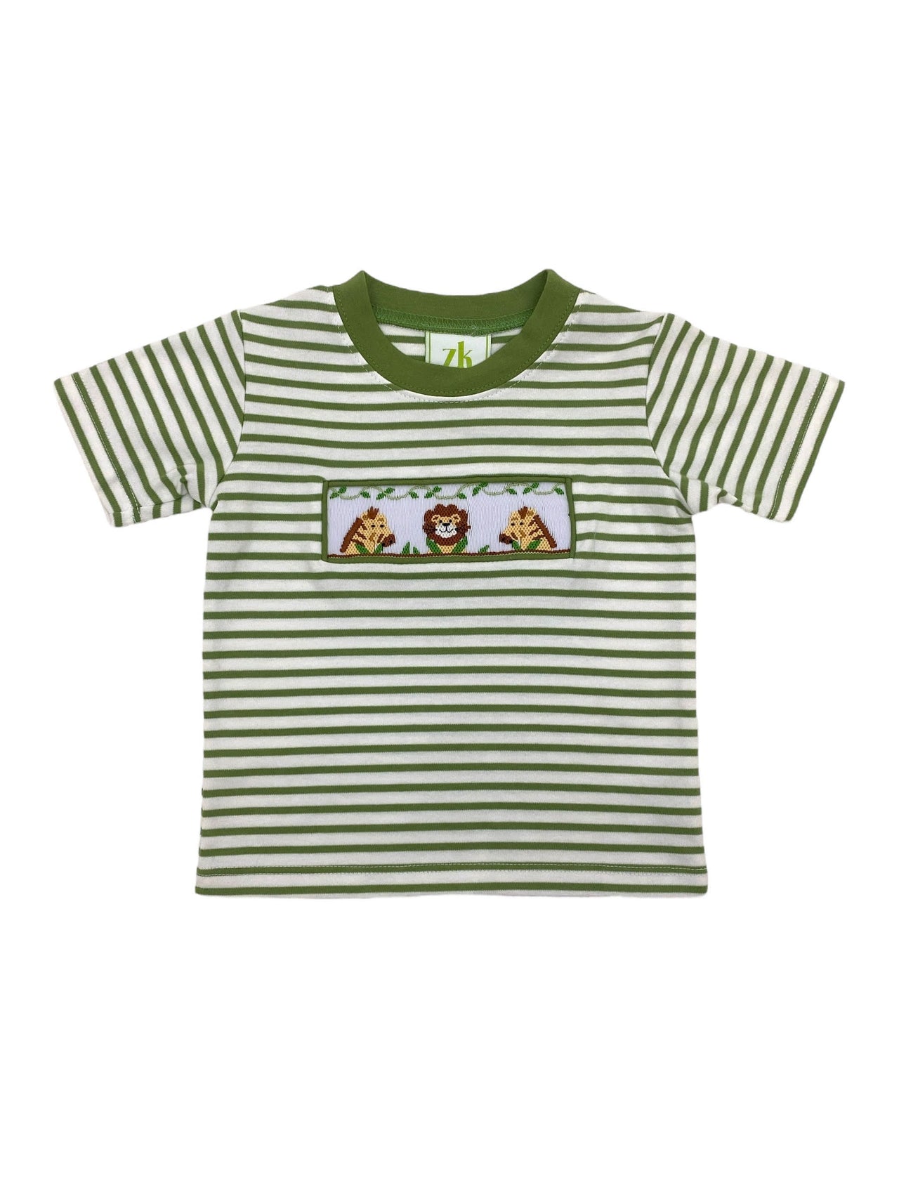 Zuccini Safari Harry's Play Tee Sage Green TS Knit ZSF24-SHTS-KTSS-T 5108