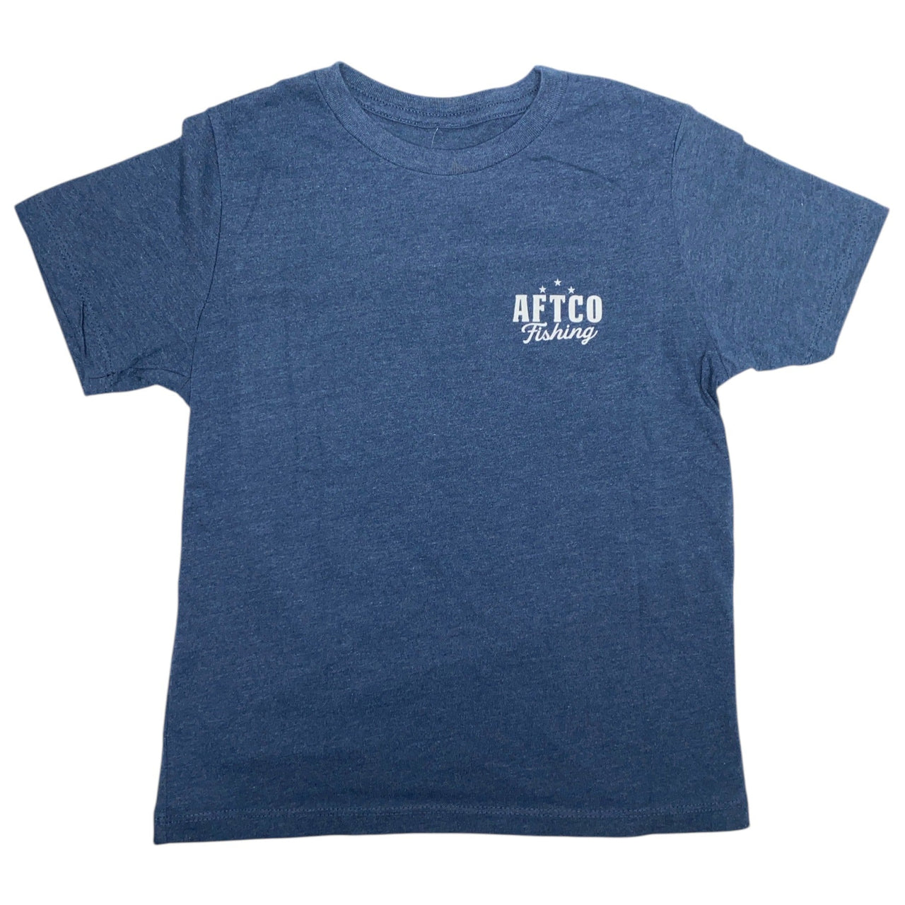 Aftco Noon Navy Heather Tee BT4526 5202