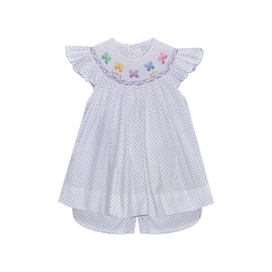 Remember Nguyen Purple Savannah Bloomer Set Wings and Whimsy 1006BS 5302