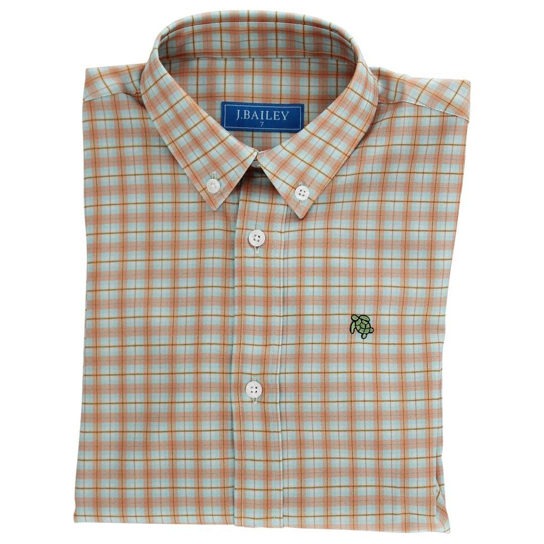 J. Bailey Performance Button Down Fall 25 1026-ROSCOEP 5207