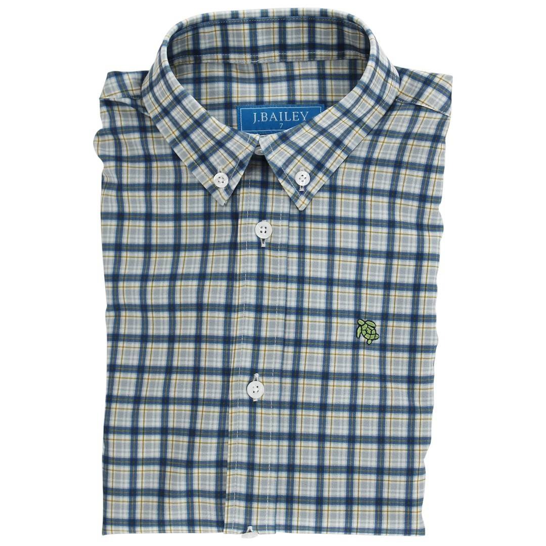 J. Bailey Performance Button Down Fall 25 1026-ROSCOEP 5207