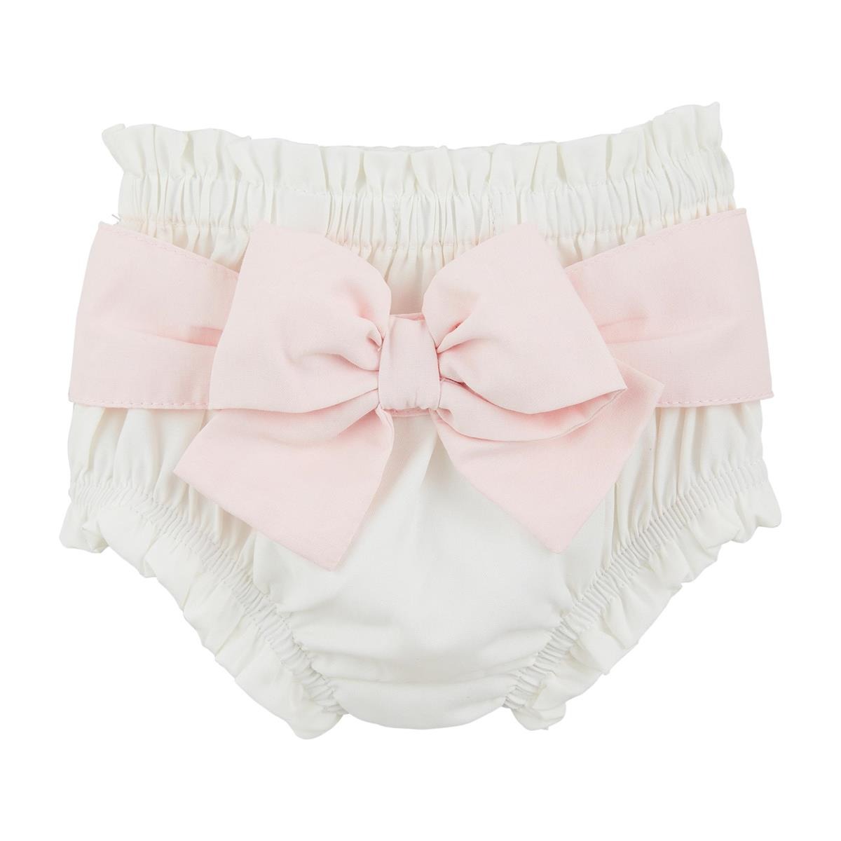 Mud Pie diaper cover with bow