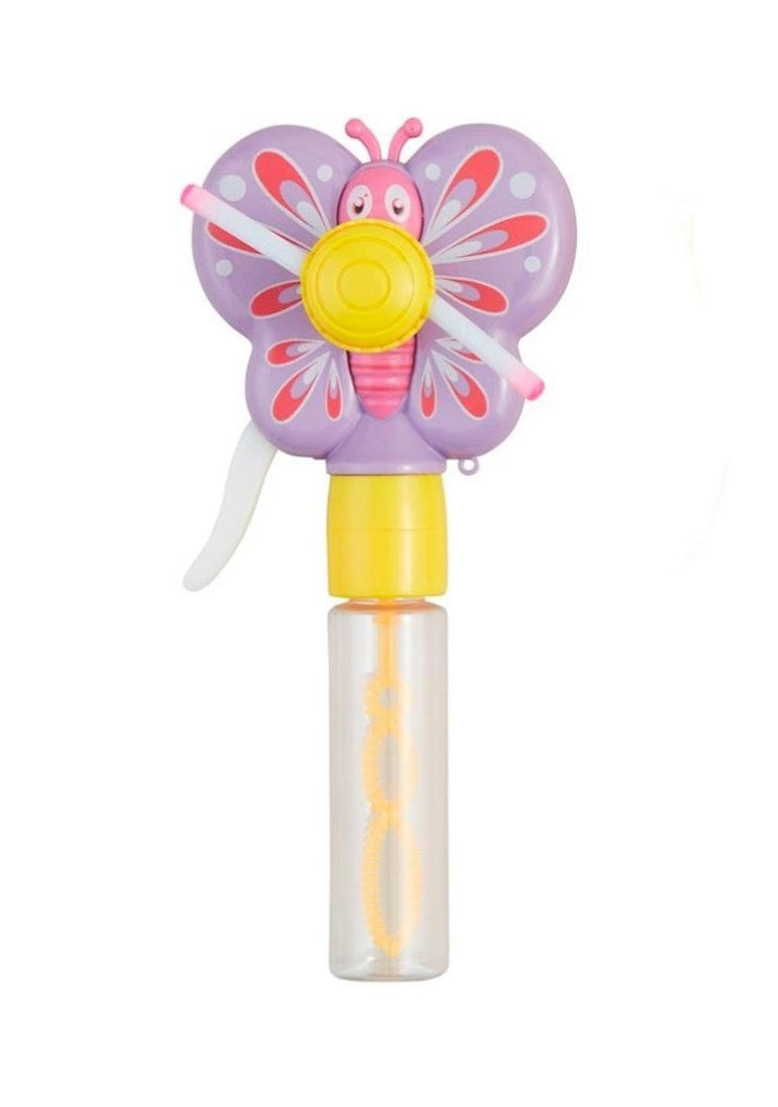 Mud Pie light up butterfly bubble fan