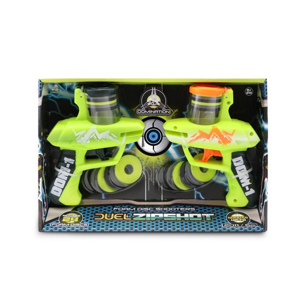 US Toy Disc Domination Dual Zip Shot