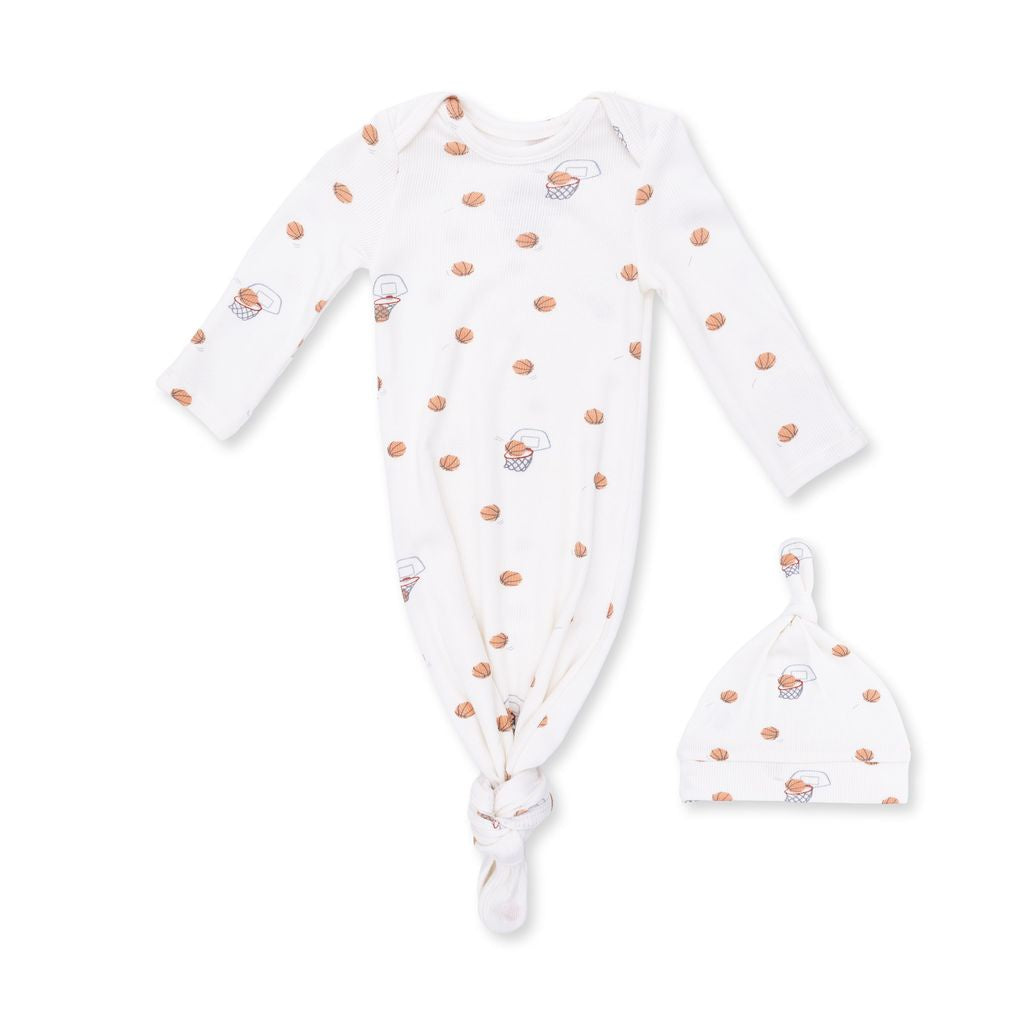 Angel Dear Knotted Gown and Knotted Hat Mini Basketballs127S-F26-MBB 5308