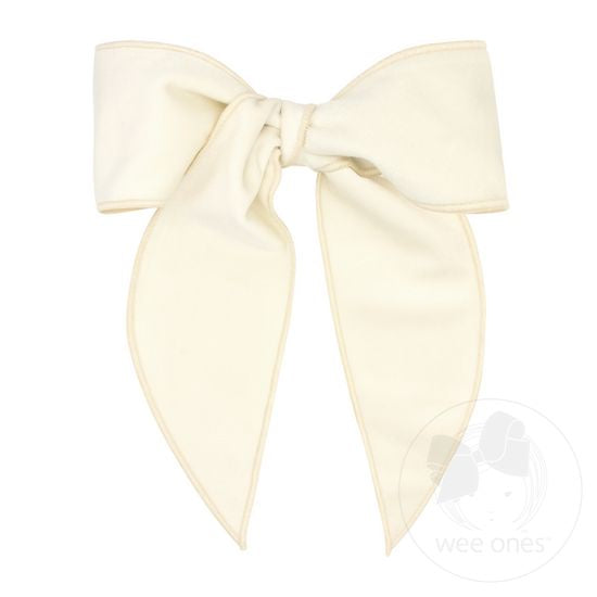 Wee Ones King Velvet Bowtie w/ Twisted Wrap & Whimsy Tails