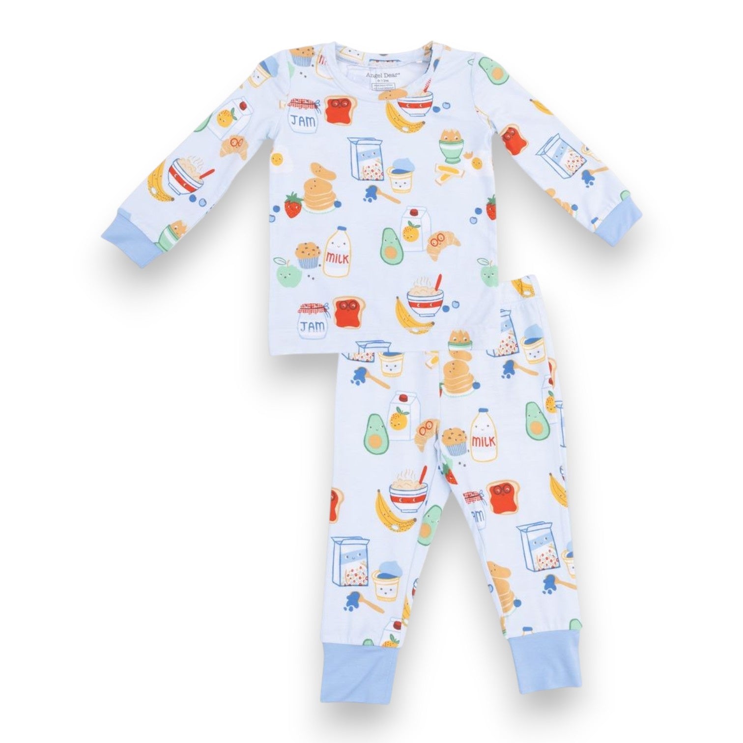 Angel Dear Breakfast Club Blue Long Sleeve Loungewear Set 171-F26-BCB 5308