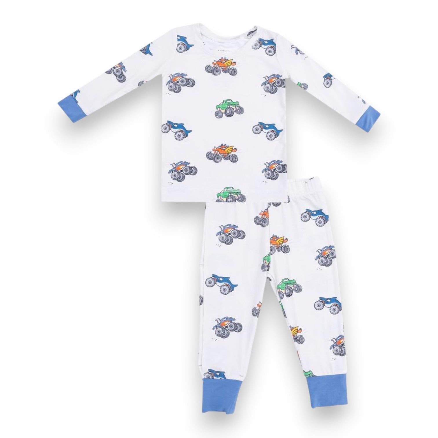 Angel Dear Monster trucks Long Sleeve Loungewear Set 171-F26-MTR 5308