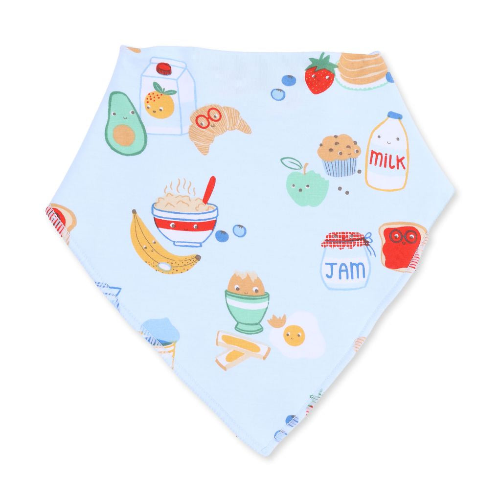 Angel Dear Breakfast Club Blue Bandana Bib 178-F26-BCB 5308