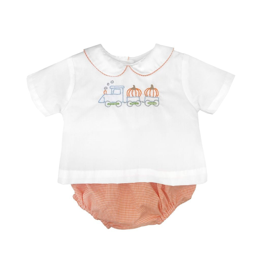 Petit Ami Pumpkin Diaper Set 5208