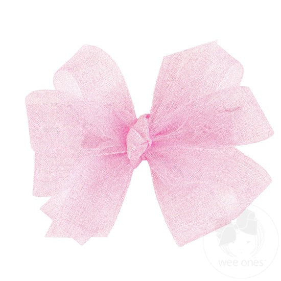 Wee Ones Tiny Organza Double Bows