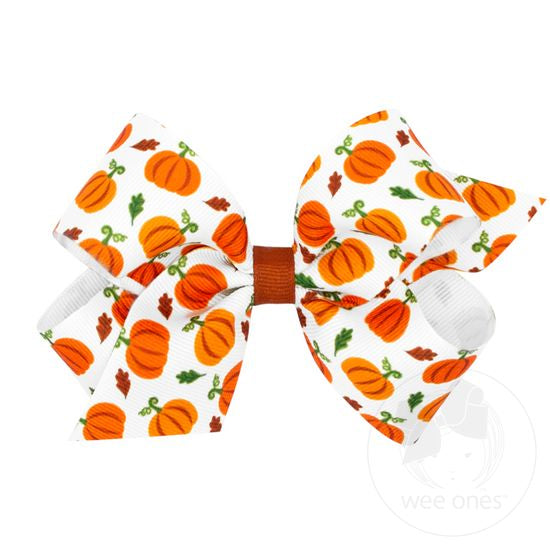 Wee Ones Fall Harvest Grosgrain Bows