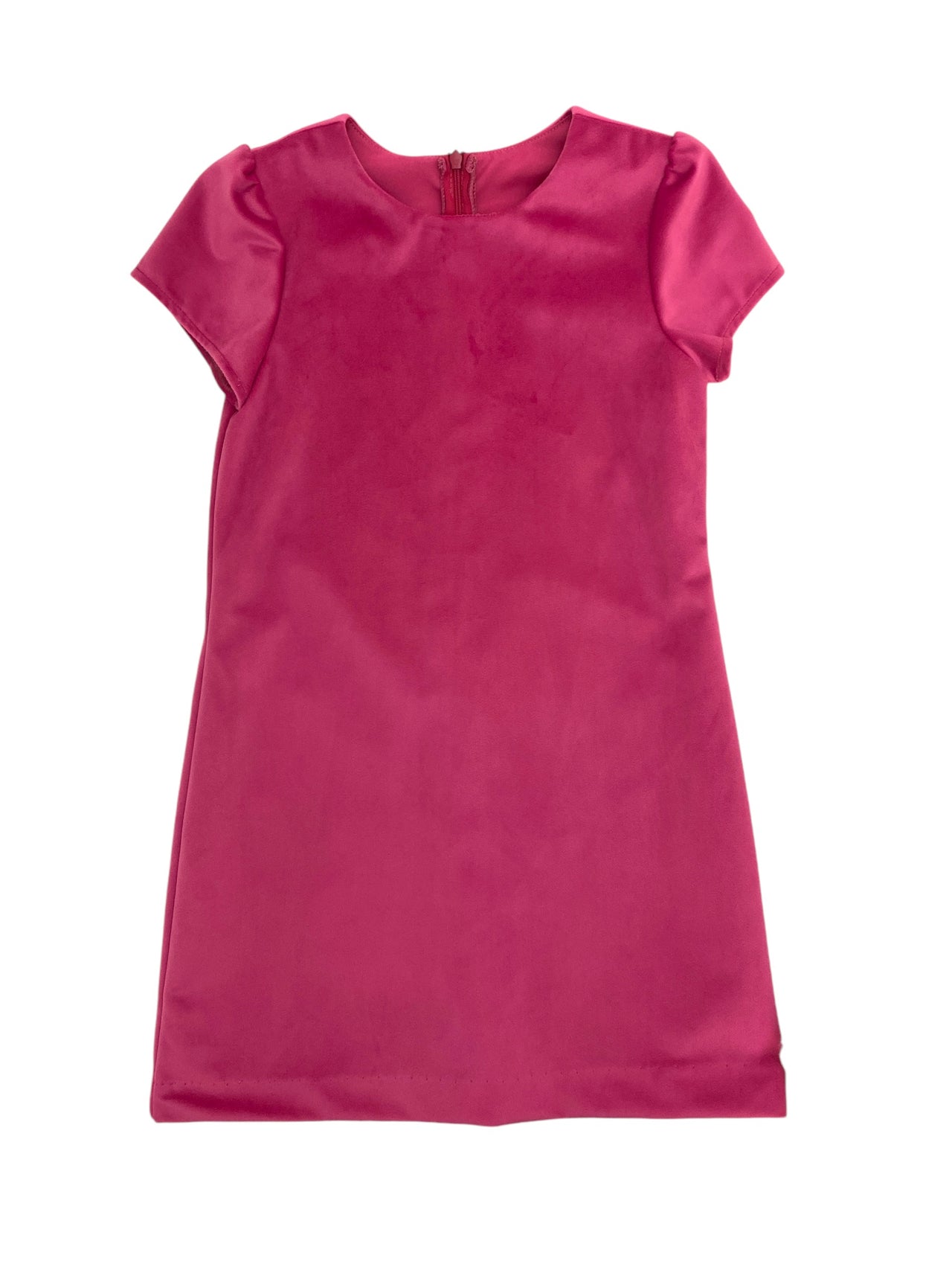 Maggie Breen Velvet Dress Hot Pink 72612D 5108