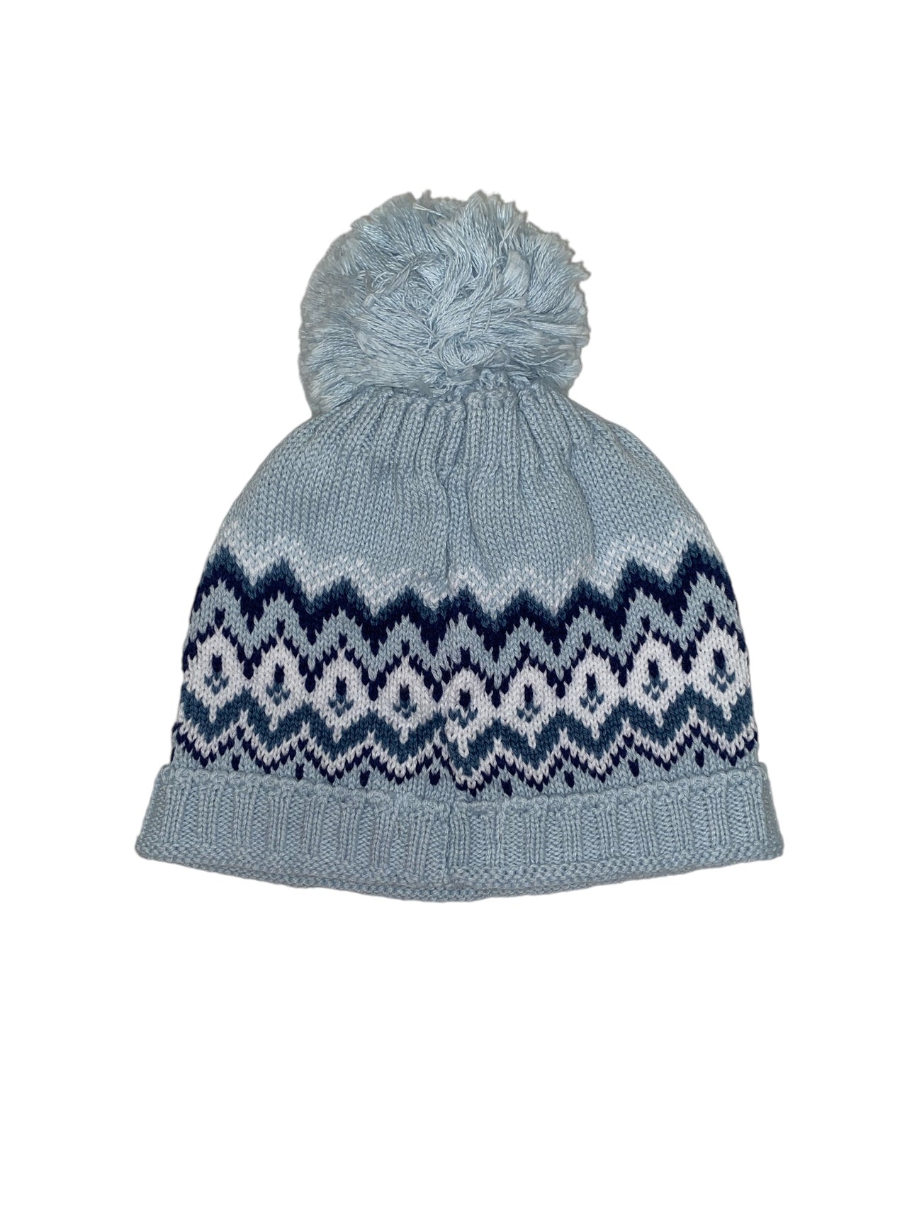 Mi Lucero Far Isle Herringbone Toboggan Hat U24024 5110