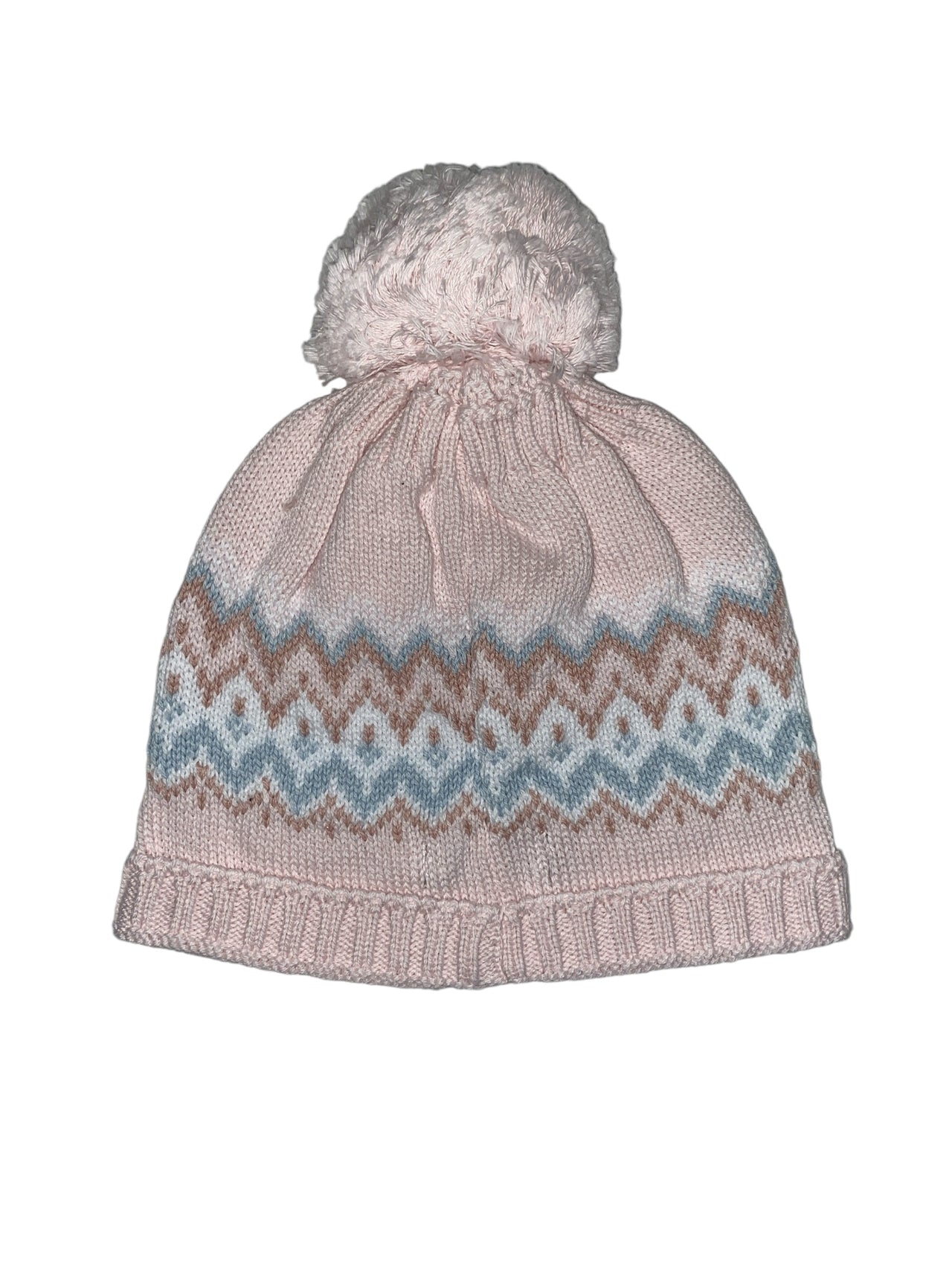 Mi Lucero Far Isle Herringbone Toboggan Hat U24024 5110