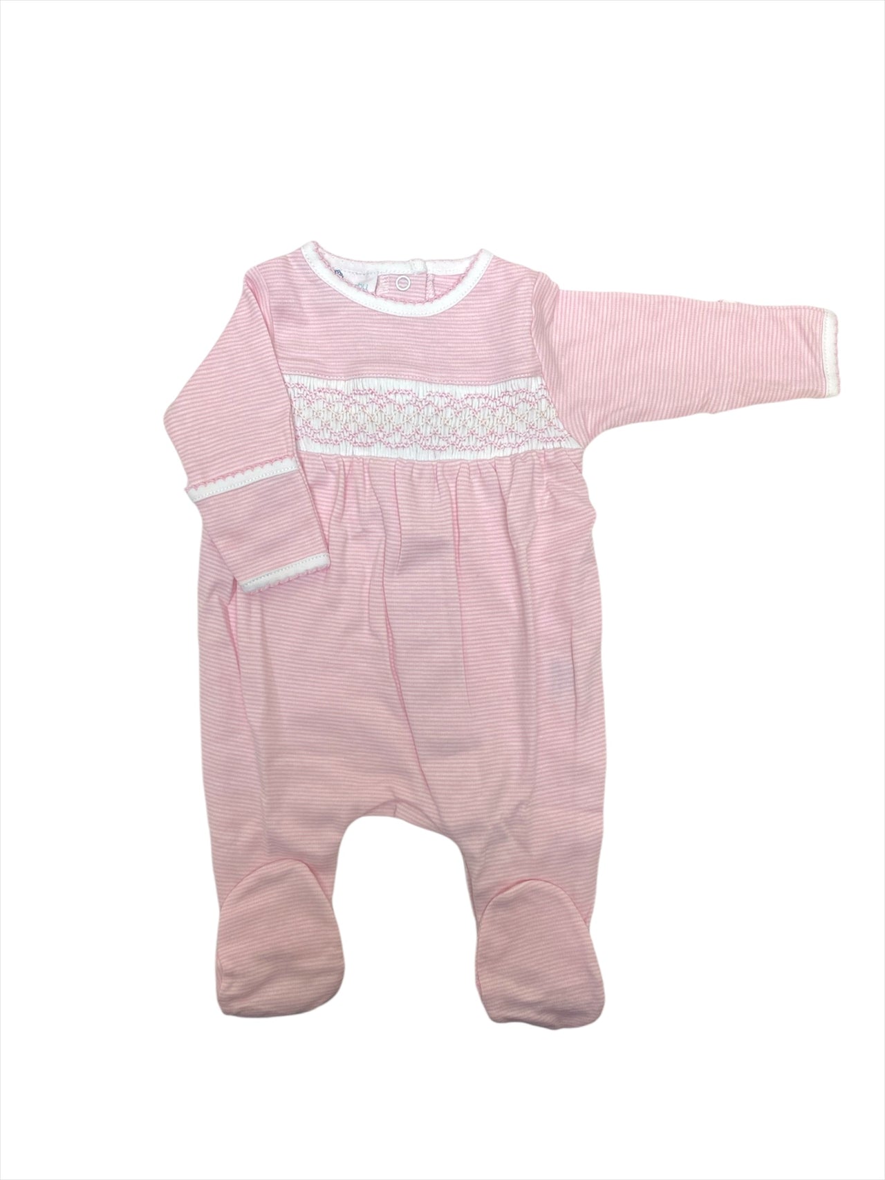 Magnolia Baby Mini Stripes Smocked Footie 4452-415 5109