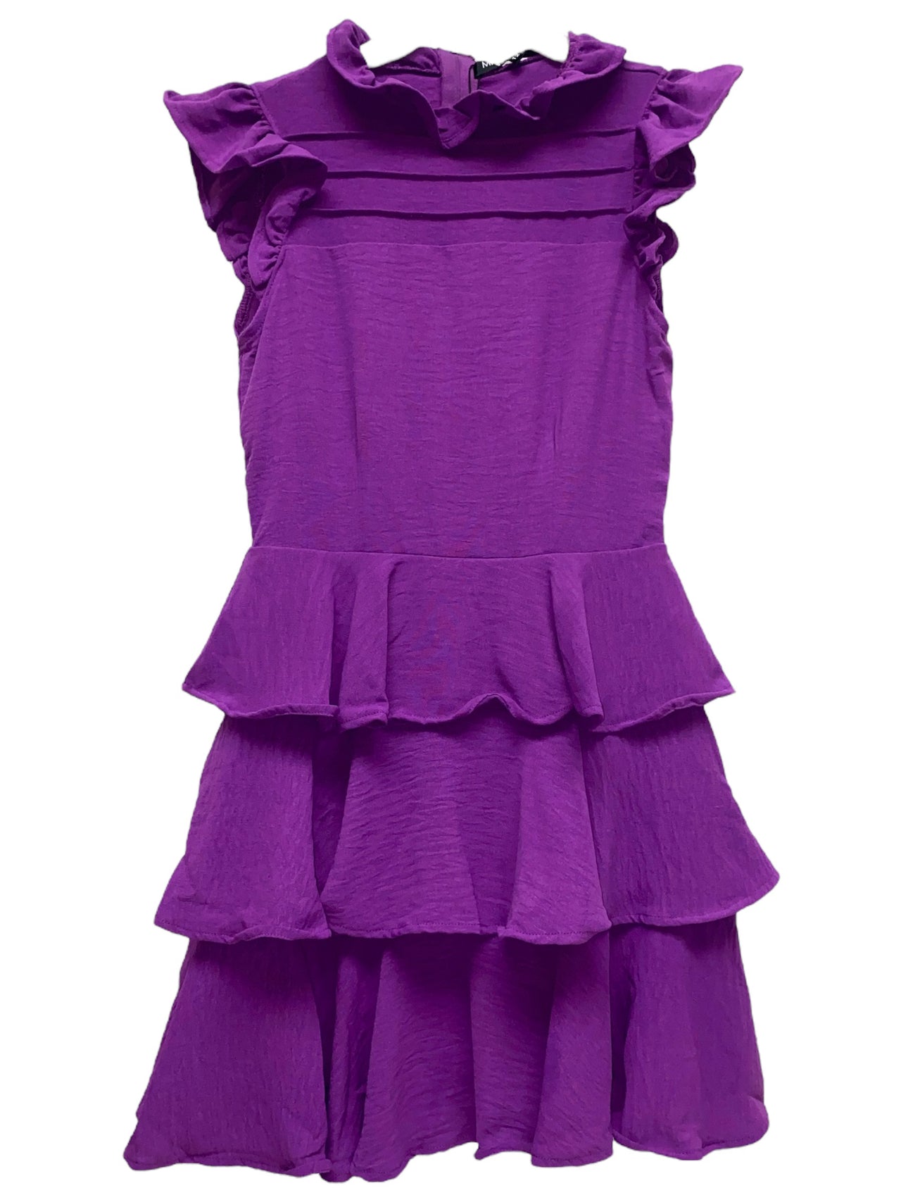 Miss Behave 3 Tier Ruffle Tania Dress F24-D1493PURP 5110