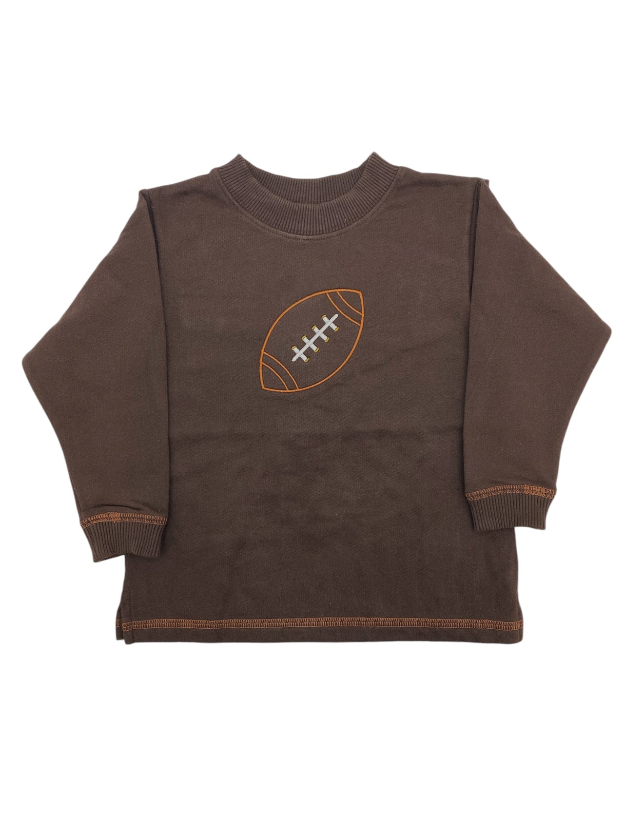 Luigi Boys L/S Top W/Cuff Crochet Lab W/Football 5108