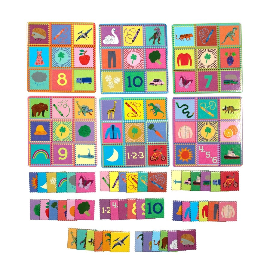 Eeboo Pre-School Things I Know Bingo