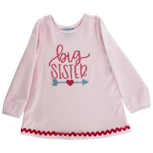Bailey Boys Knit Stripe Big Sister Shirt 300-BIGS 5106