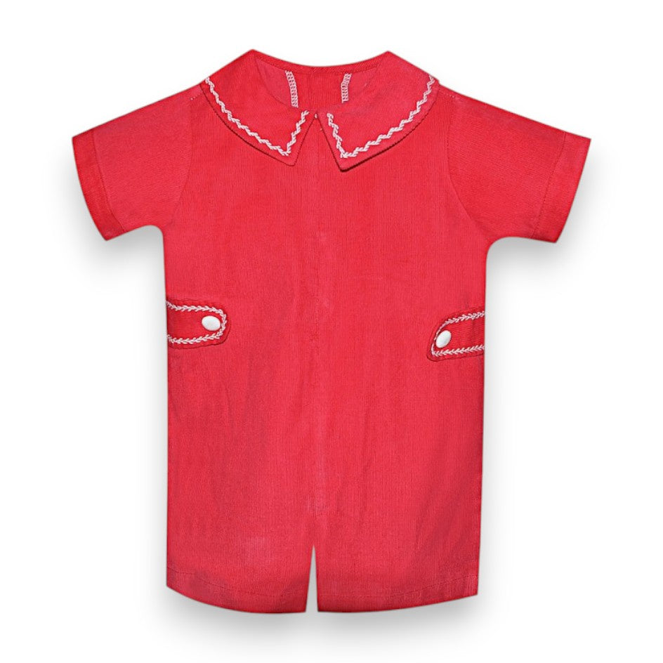 Remember Nguyen Red Williams Romper 2007 R 5309
