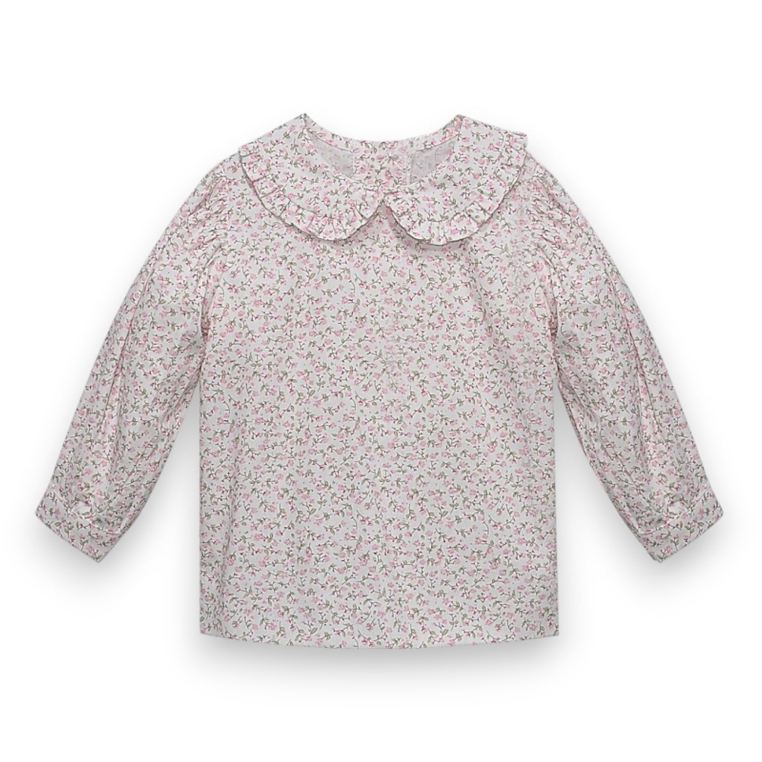 Remember Nguyen Pink Flower Teagan Blouse 2008BL