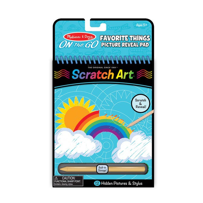 Melissa & Doug On the Go Favorite things pic reveal pad
