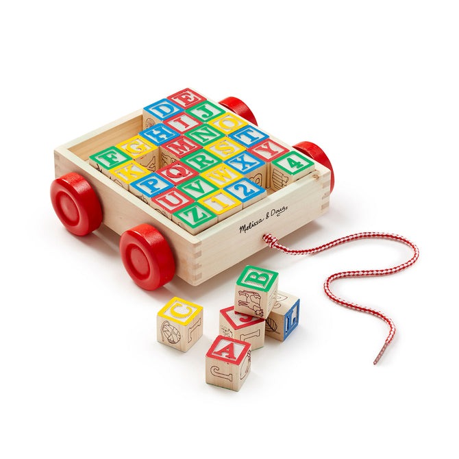 Melissa & Doug ABC-123 block cart