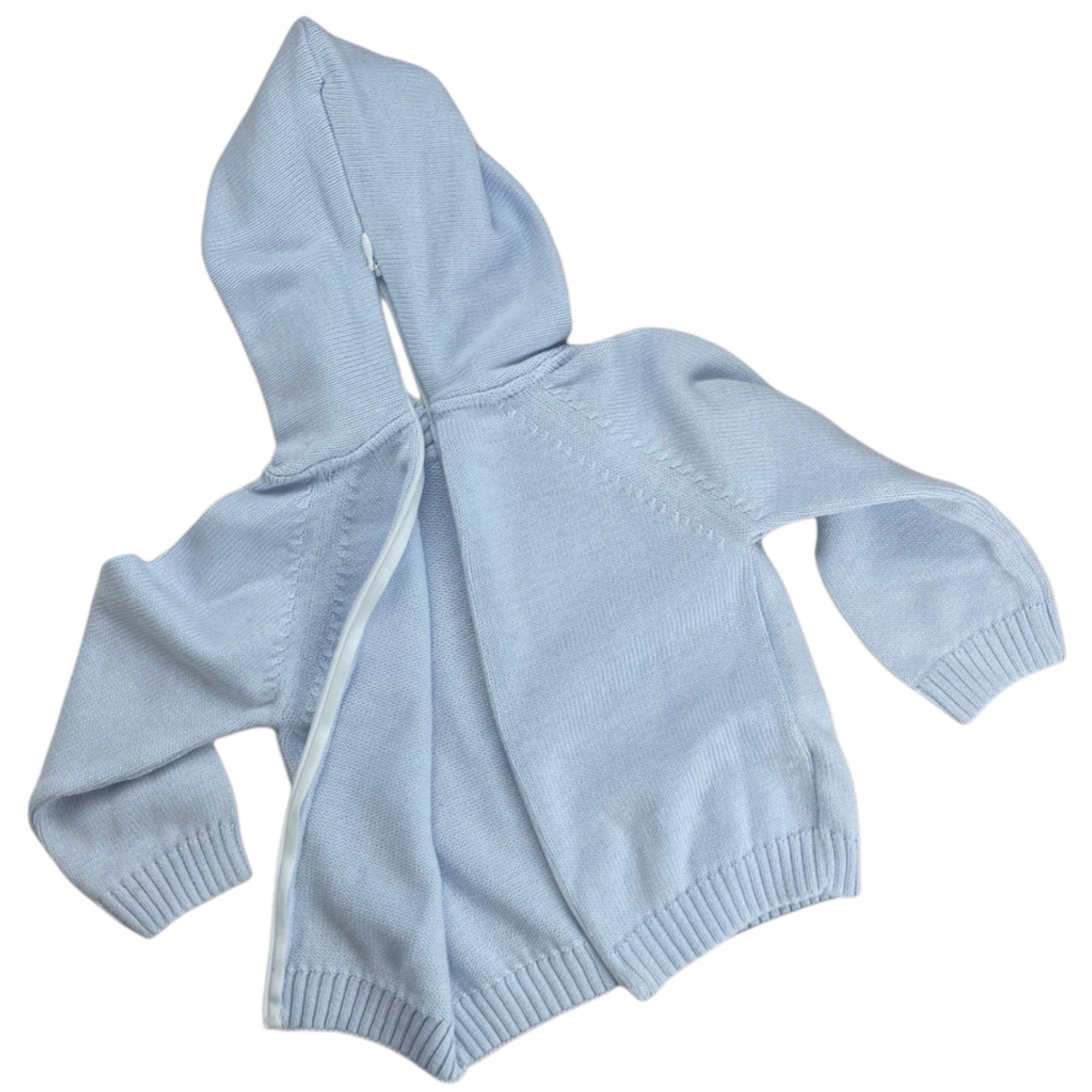 A Soft Idea Zip Back Hoodie W/Raglan 5207