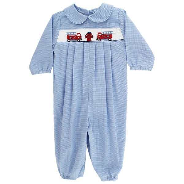 Bailey Boys Firetruck Dressy Bubble Long 24705-DBL 5106