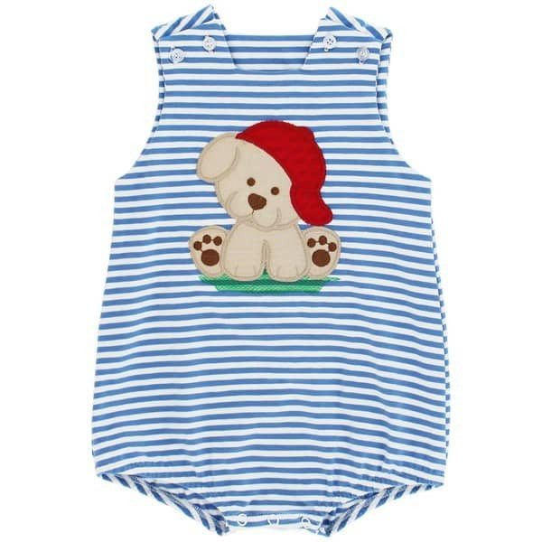 Bailey Boys Puppy Knit Infant Bubble 25115 -KIBB 5202