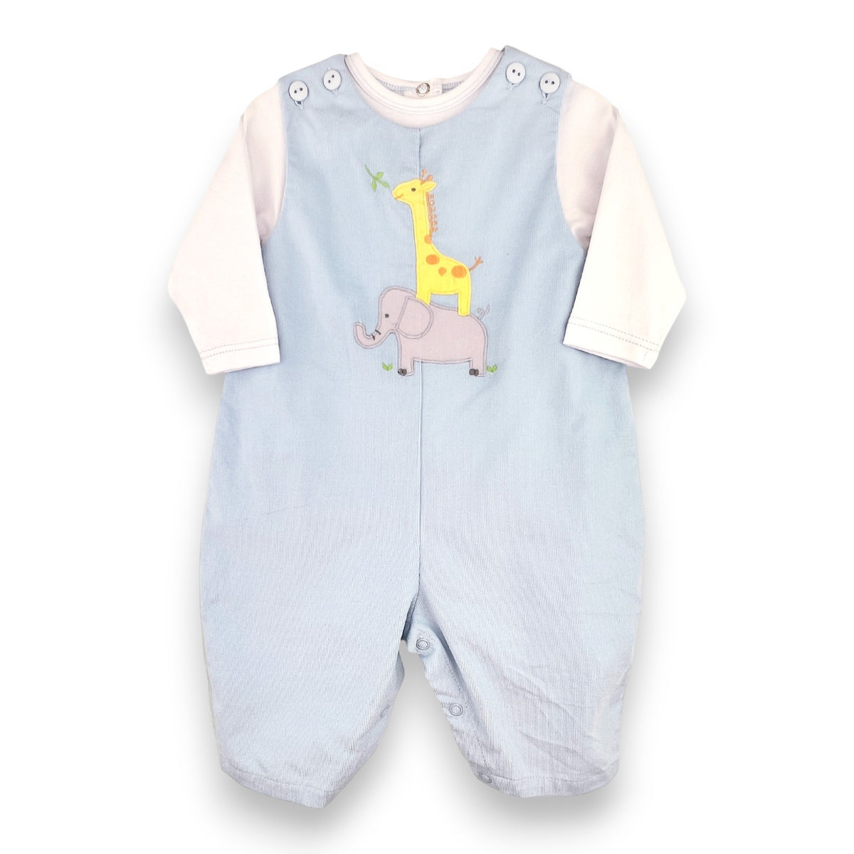 Petit Ami Longall/Shirt W/Stacked Animals App 2525/3525 5309