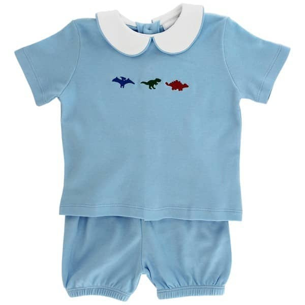 Bailey Boys Dinosaur Bloomer Set Boy 25402-BSB 5202